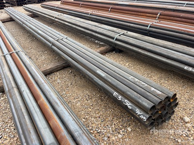 Quantity of (18) 2-3/8 in x 20 ft 14 Ga Pipe