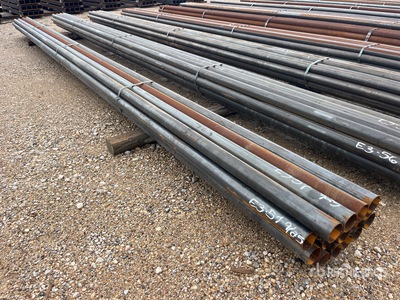 Quantity of (18) 2-3/8 in x 20 ft 14 Ga Pipe