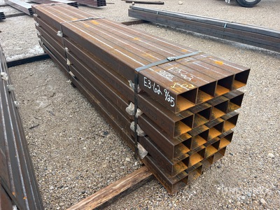 Quantity of (20) 5 in x 4 in x 12 ft 11 Ga Rectangle Tubing