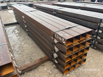 Quantity of (20) 5 in x 4 in x 12 ft 11 Ga Rectangle Tubing