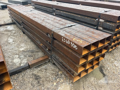 Quantity of (16) 5 in x 4 in x 14 ft 11 Ga Rectangle Tubing