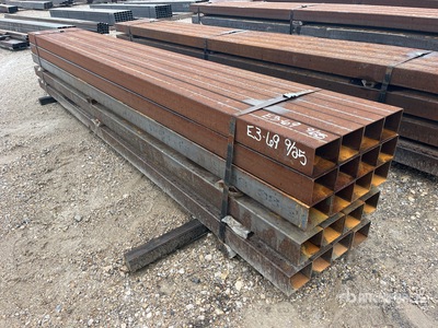 Quantity of (20) 5 in x 4 in x 12 ft 11 Ga Rectangle Tubing