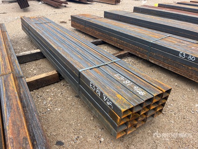 Quantity of (20) 2 in x 3 in x 8 ft 11 Ga Rectangle Tubing