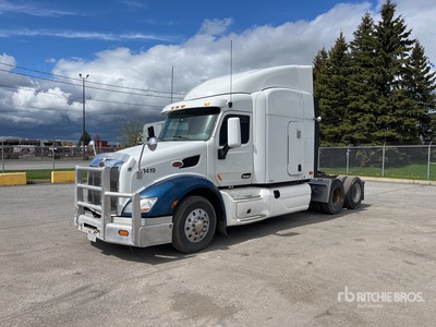 2014 Peterbilt 579 T/A Sleeper Truck Tractor