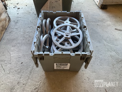 (21) 10" Aluminum Pump Wheels