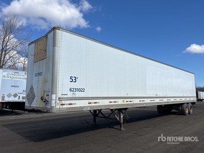 2011 Manac 53 ft x 102 in T/A Van Trailer