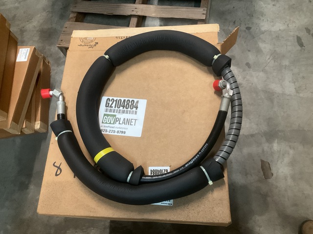 (8) AM General 12469519 Metallic Hose Assemblies