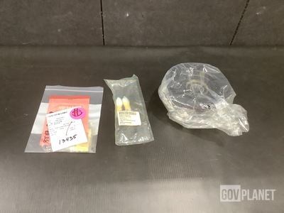 (1) Bearing Unit Housing, (2) Counterbalance Weights & Assorted Items