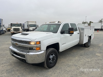2019 Chevrolet Silverado 3500 4x4 Crew Cab Camion utilitaire