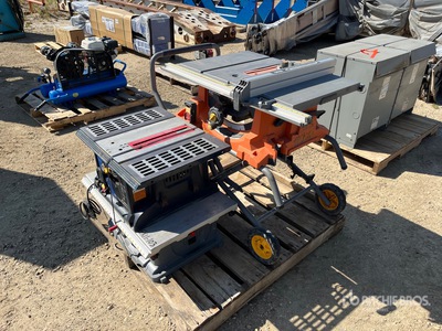 Quantity of (3) Electric Table Saws ハンドツール