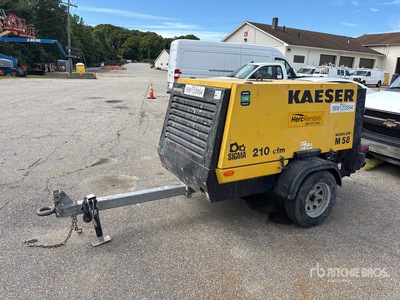 2019 Kaeser M58 210 cfm Mobile Air Compressor