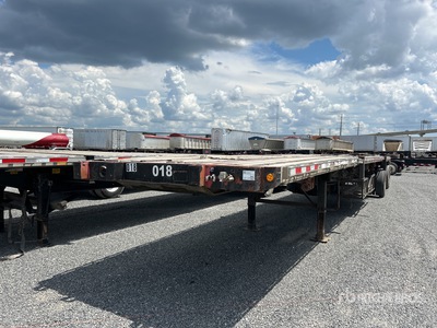 2003 Great Dane 48 ft T/A Spread Axle Flatbed Trailer