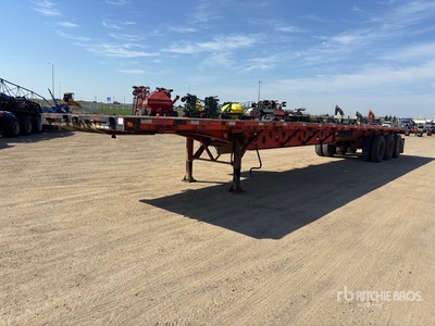 2004 Manac 53 ft Tri/A Flatbed Trailer
