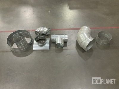 (2) Pallets of Assorted Ductwork Components
