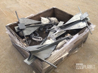 (4) Danforth S-1600 Anchors