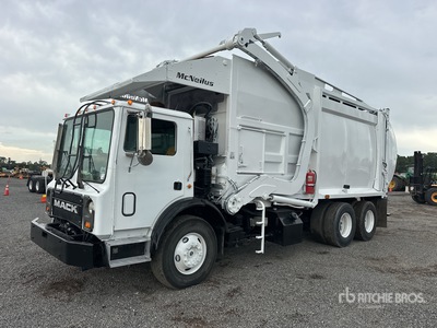 2011 Mack MRU613 6x4 Front Loader Waste Collection Truck