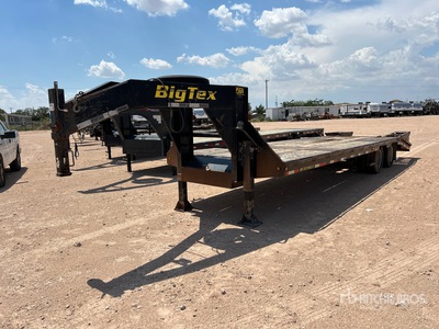 2008 Big Tex 25GN 24 ft T/A Gooseneck トレーラー