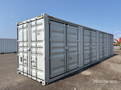 2025 40 ft High Cube Multi-Door حاويات تخزين