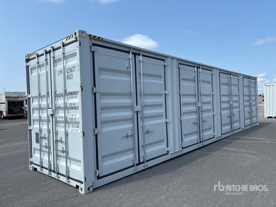 2025 40 ft High Cube Multi-Door حاويات تخزين