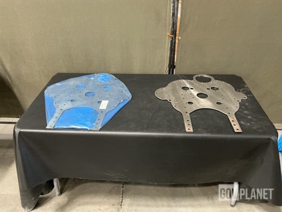 (8) MTU America 51028741 Diesel Engine Cylinder Block Plates