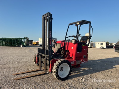 2016 Moffett M55 5500 lb 3x3 Truck Mounted Forklift