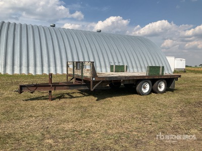 16 ft T/A Flatbed Trailer