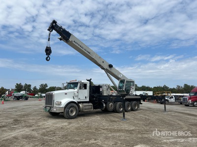 National 1400H 58800 lb Straight Boom on 2019 Peterbilt 367 10x6 Camion à Fèche