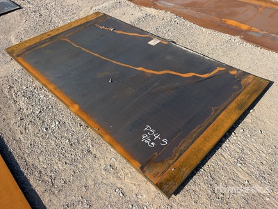 Quantity of (2) 2025 Kit Containers Steel (1 in Thick) Steel Plates