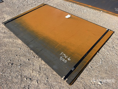 Quantity of (2) 2025 Kit Containers Steel 5 ft x 8 ft (.75 in Thick) Steel Plates