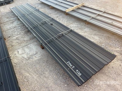 Quantity of (50) 2025 Kit Containers 16 ft Steel R Panel Divers  (Unused)