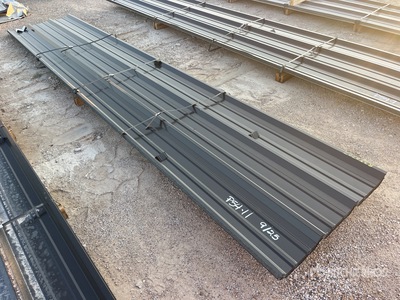 Quantity of (50) 2025 Kit Containers 16 ft Steel R Panel Divers  (Unused)