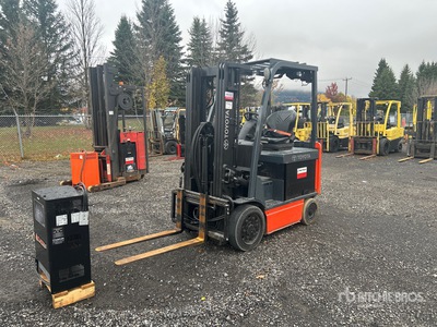 2016 Toyota 8FBCU25 3500 lb Electric Forklift