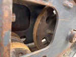 Rubber Track Undercarriage with Front Idler Wear
