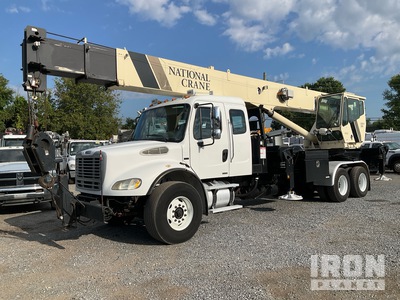 National 1500 36 ton Straight Boom on 2005 Freightliner M2112 M2112 6x4 Hydraulic Crane Camión Grúa