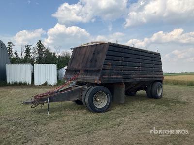 20 ft S/A Pup Grain Trailer