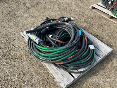 Quantity of (5) 50 Amp Cords