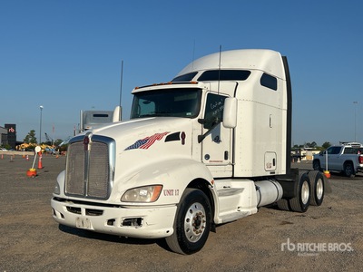 2012 Kenworth T600 6x4 Cabeza Tractora Cabina Dormitorio