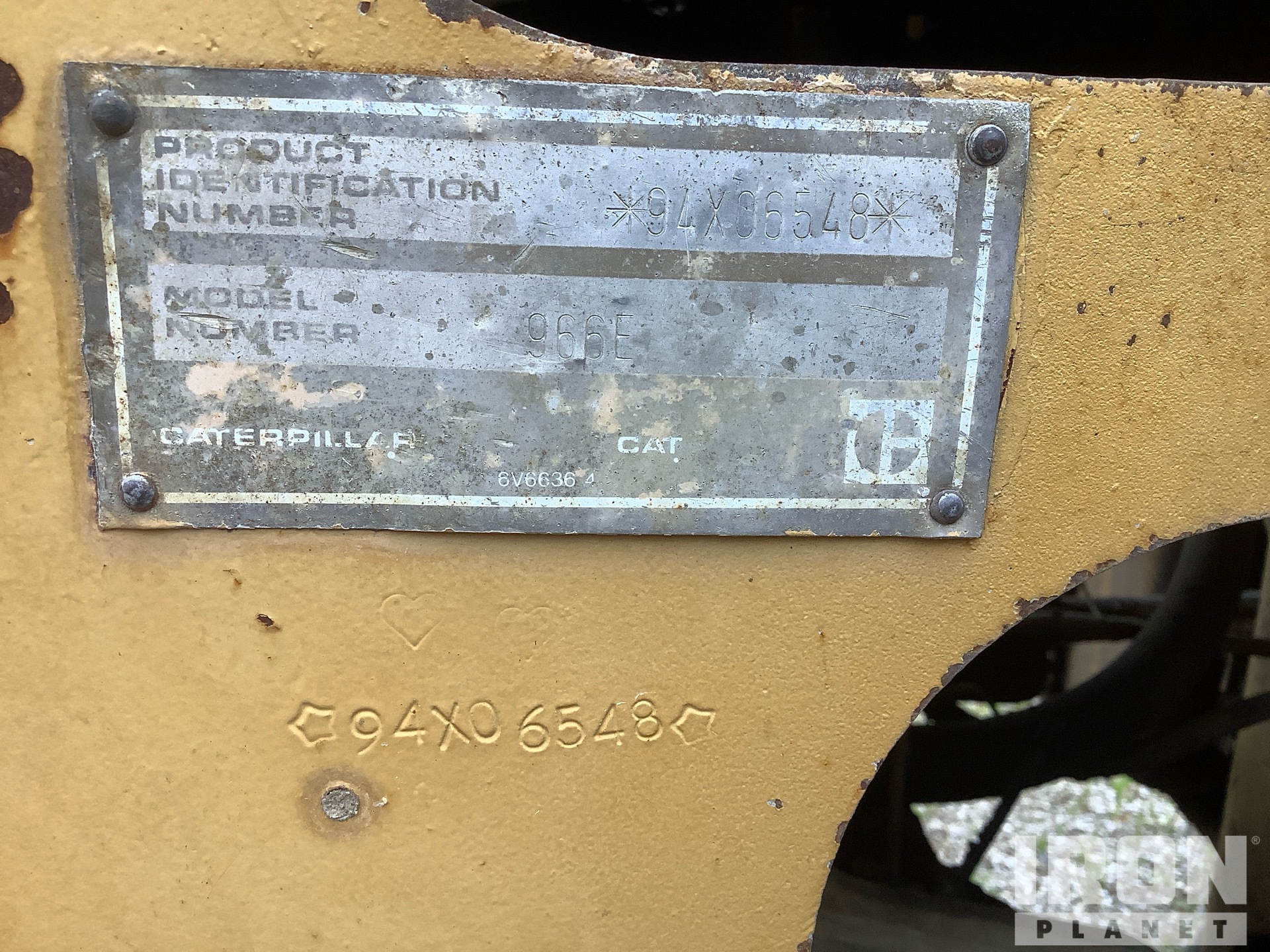 1987 Cat 966E Wiellader