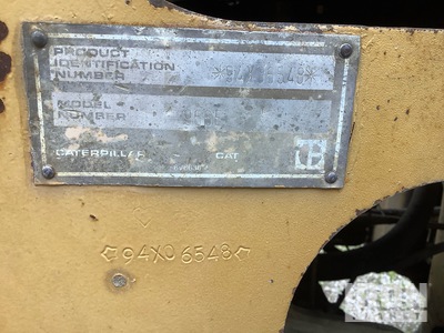 1987 Cat 966E Wheel Loader