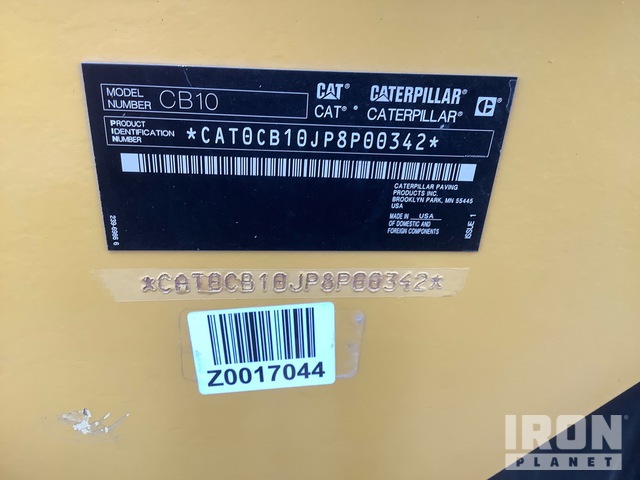 COMPACTADOR 2018 CATERPILLAR CB10