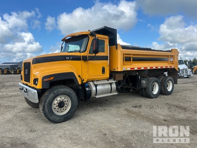 2015 Cat CT681SG 6x4 T/A Dump Truck