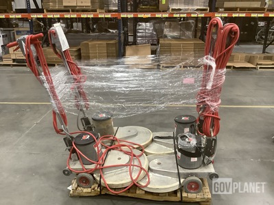 (4) General 2000DC-1 Floor Buffers