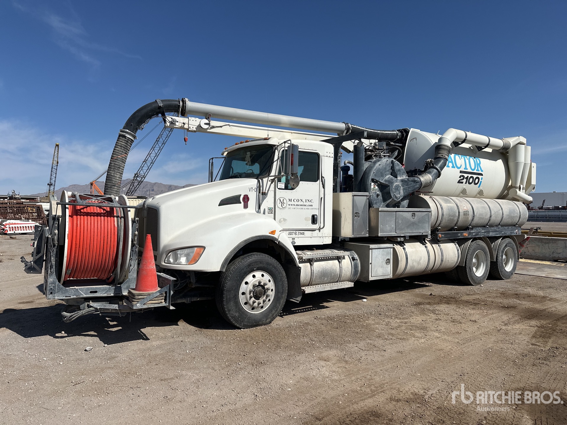 Vactor 2100i on 2019 Kenworth T400 Sewer Cleaner Truck