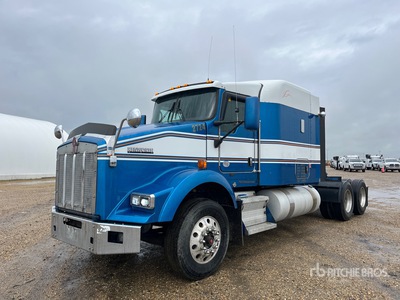 2018 Kenworth T800 6x4 T/A Sleeper Truck Tractor