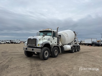 2015 Mack GU714 Granite 8x6 London Mixer Truck