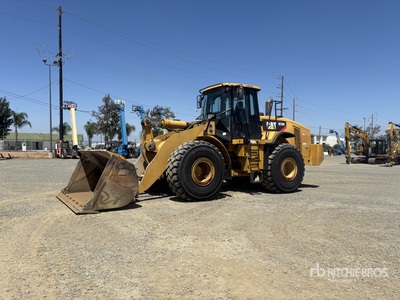 2010 Cat 972H Chargeuse sur pneus