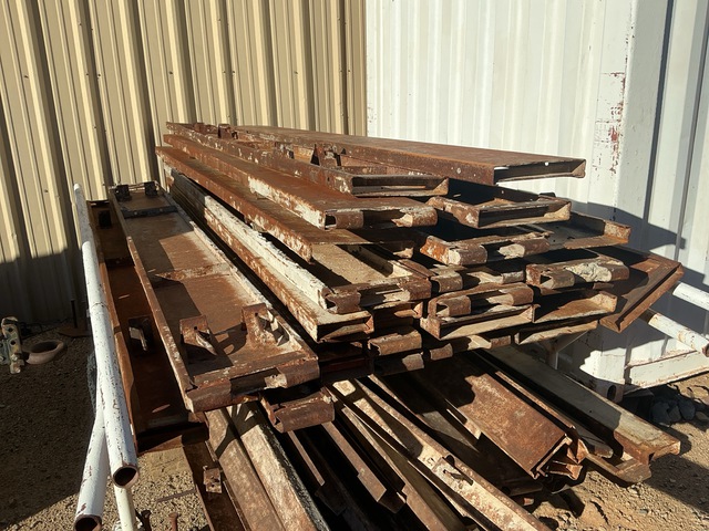 Quantity of (12) Symons 12 in X 10 in Straight Metal Forms