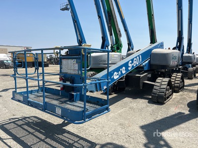 2018 Genie S60X Crawler Diesel Telescopic Boom Lift