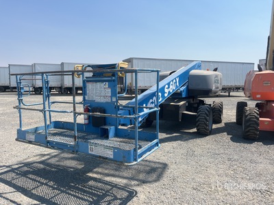 2018 Genie S60X 4WD Diesel Plataforma Elevadora Telescópica