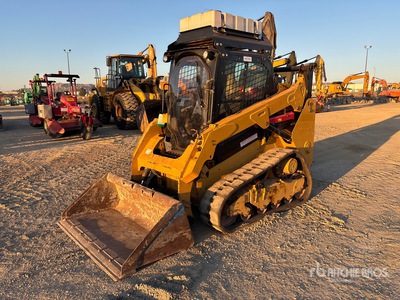 2017 Cat 259D Chargeuse sur rails compacte